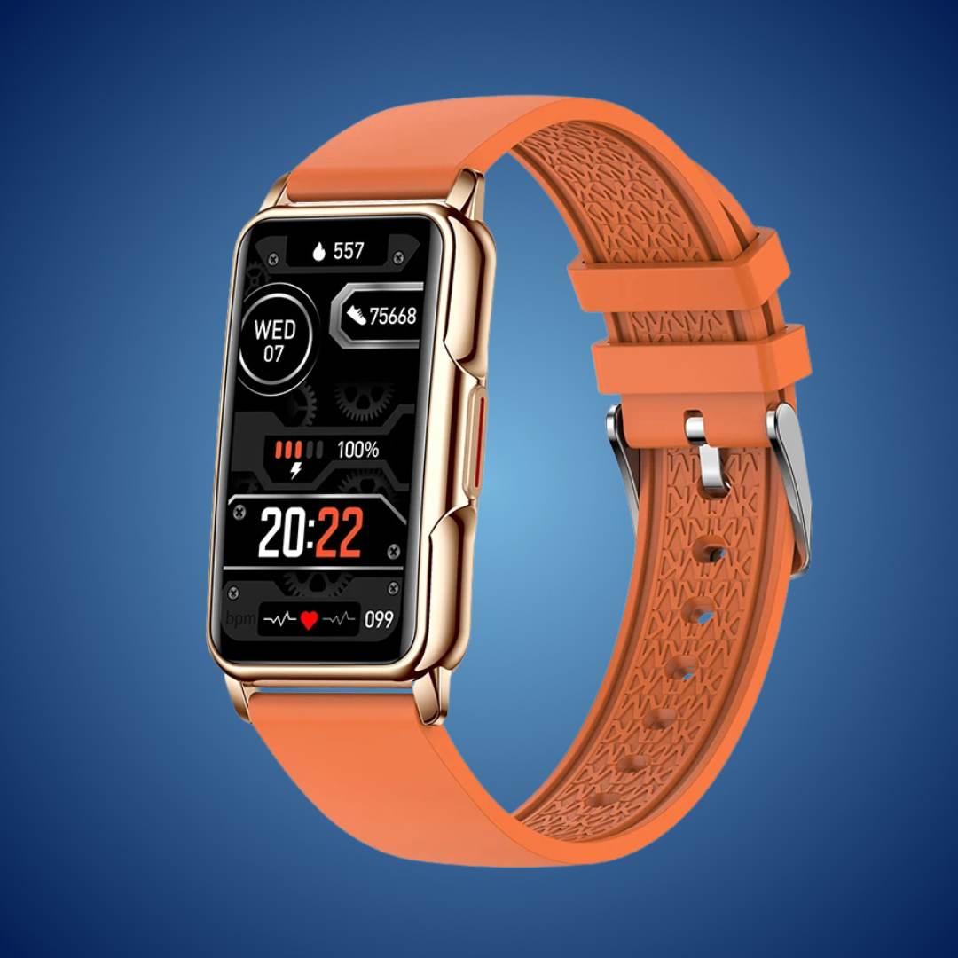 Waterproof Fitness Tracker Watch with Daily Activity Monitor