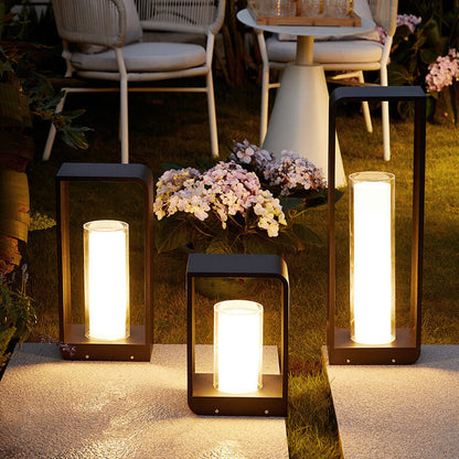 Bright Solar Powered Garden Path Light Fixture