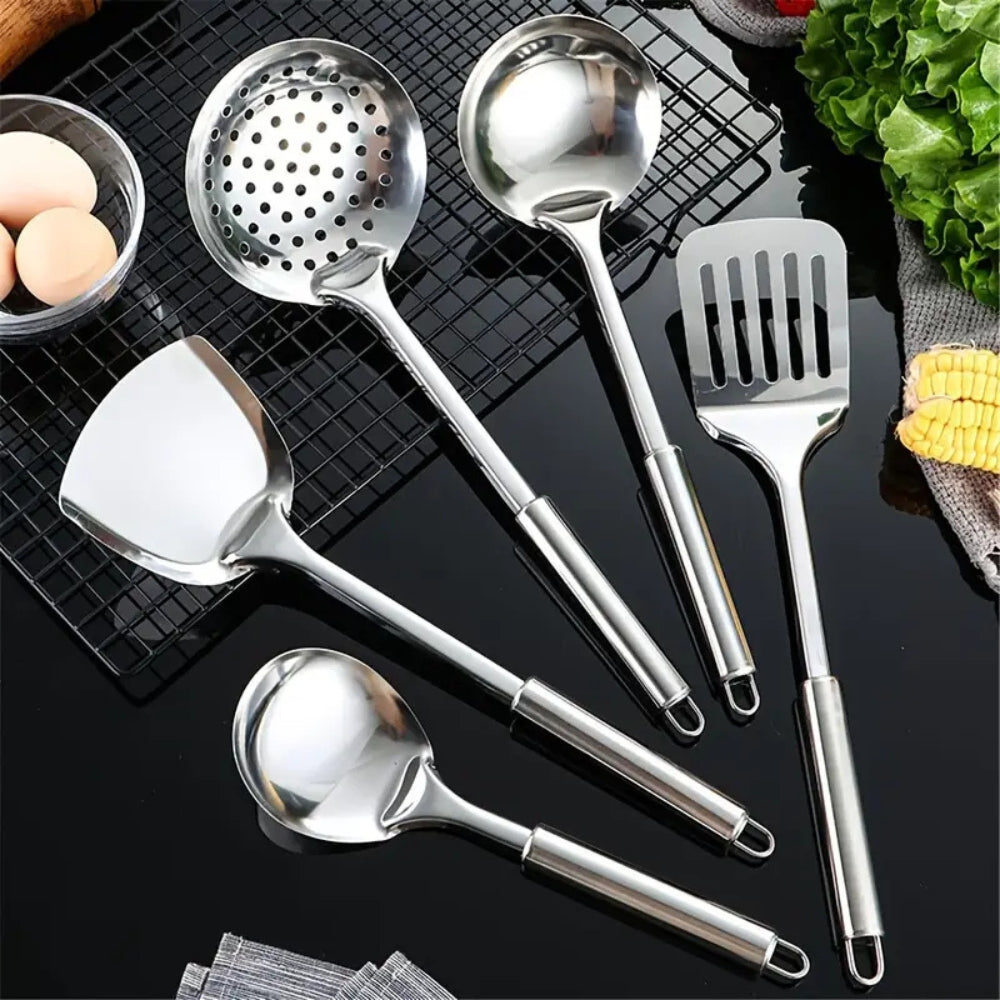 5-Piece Kitchen Tool Set Premium Non-Stick Utensils - Pexav