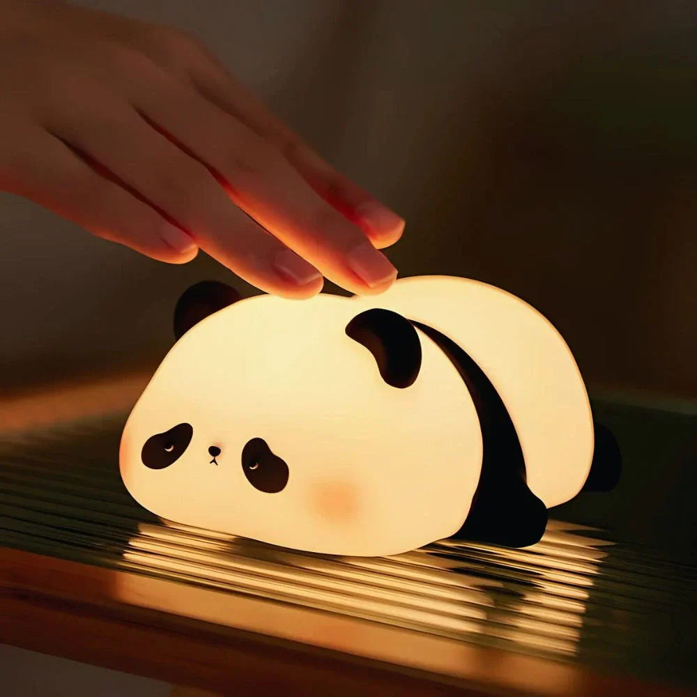 Fun Kids Nightlight - Colorful Soft Lamp with Rechargeable Battery