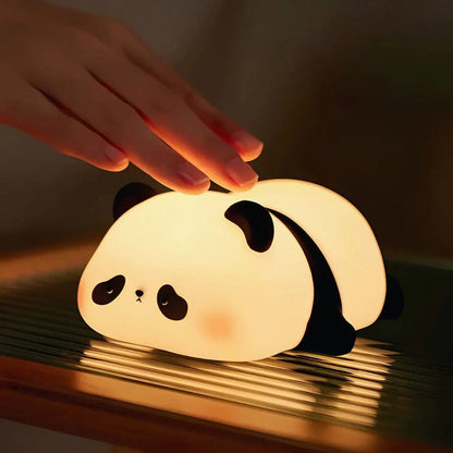 Fun Kids Nightlight - Colorful Soft Lamp with Rechargeable Battery