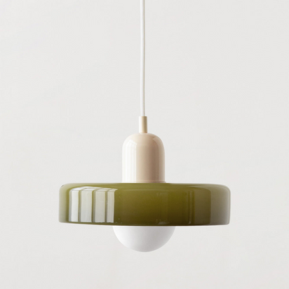 Stylish Glass Hanging Lamp Fixture