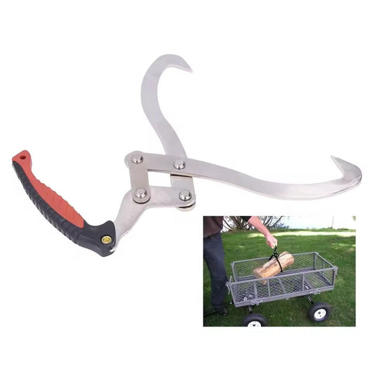 Strong Firewood Lifting Tongs - Heavy Duty Log Grabber Tool - Pexav