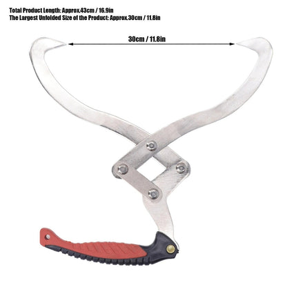 12-Inch Log Lifting Tongs – Heavy-Duty Wood Handling Claw Tool for Garden, Fireplace, and Outdoor Use