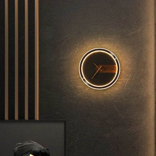 Contemporary Slim LED Wall Clock - Pexav