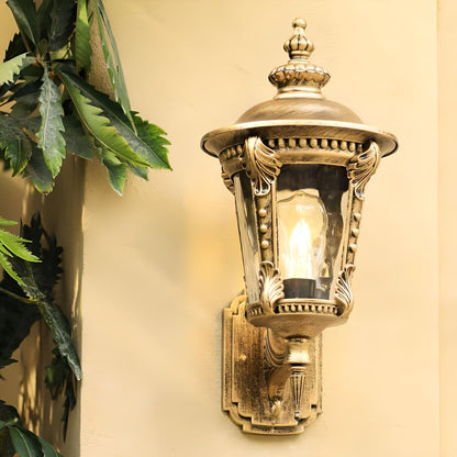 Classic Glass Outside Porch Lantern