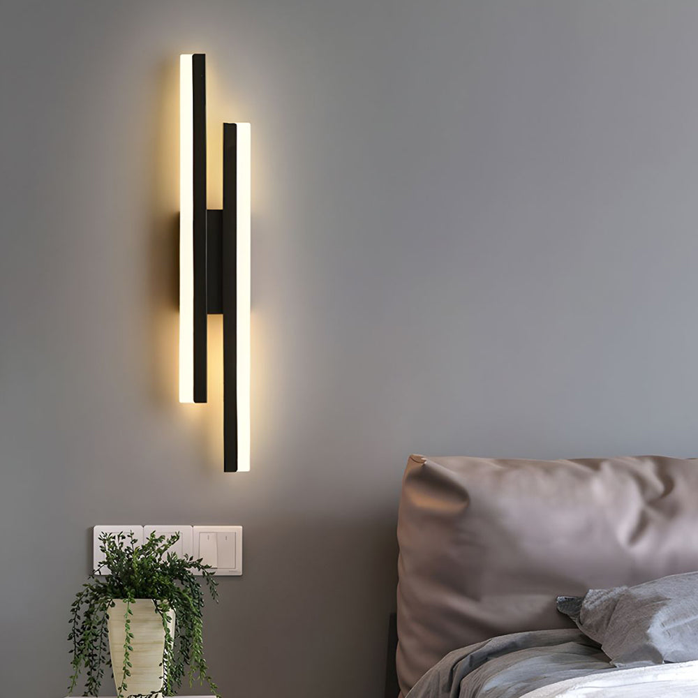 Thin LED Indoor Wall Lamp Contemporary Style