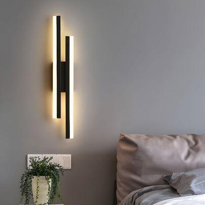 Thin LED Indoor Wall Lamp Contemporary Style