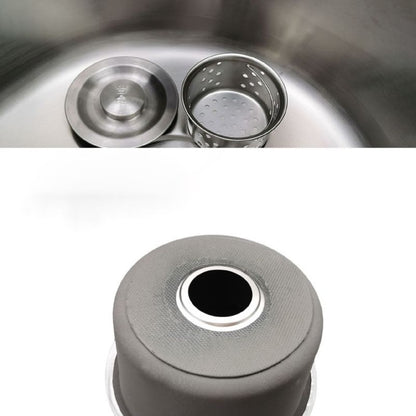 Durable Steel Kitchen Sink with Drain Basket