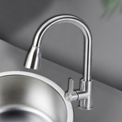 Durable Steel Kitchen Sink with Drain Basket