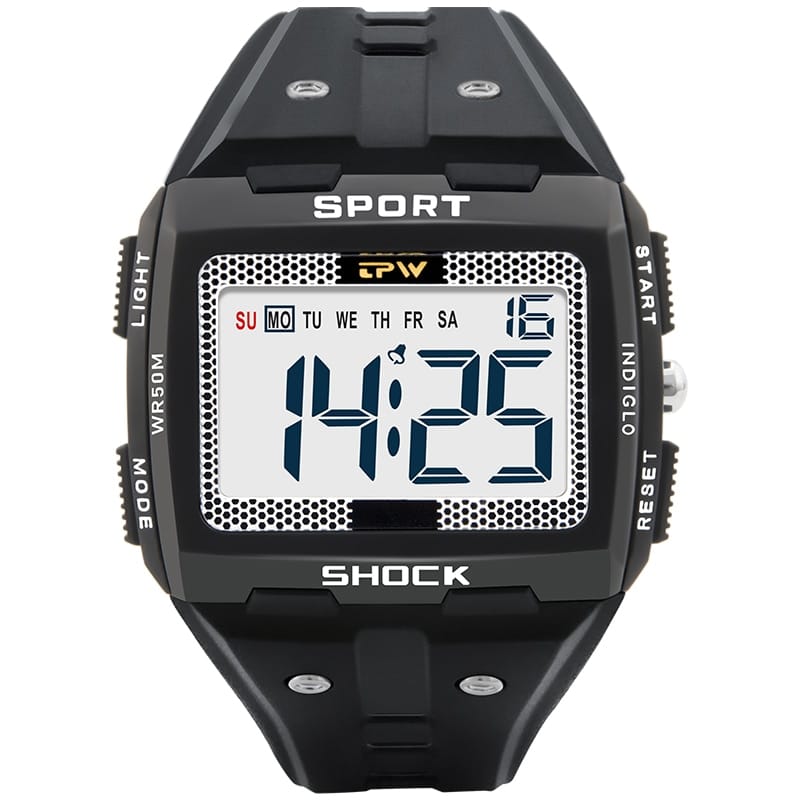 Waterproof Multifunction Sports Watch with Alarm