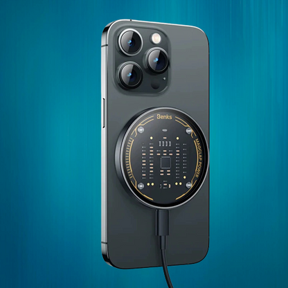 Clear Quick Magnetic Wireless Charging Pad - Pexav