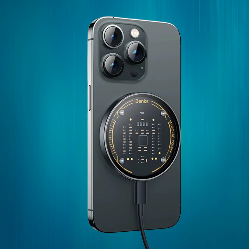 Clear Quick Magnetic Wireless Charging Pad - Pexav