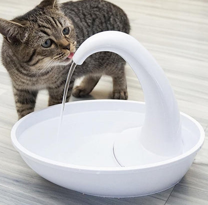 Quiet Pet Drinking Fountain with Filter, 1.8L Large Capacity - Pexav