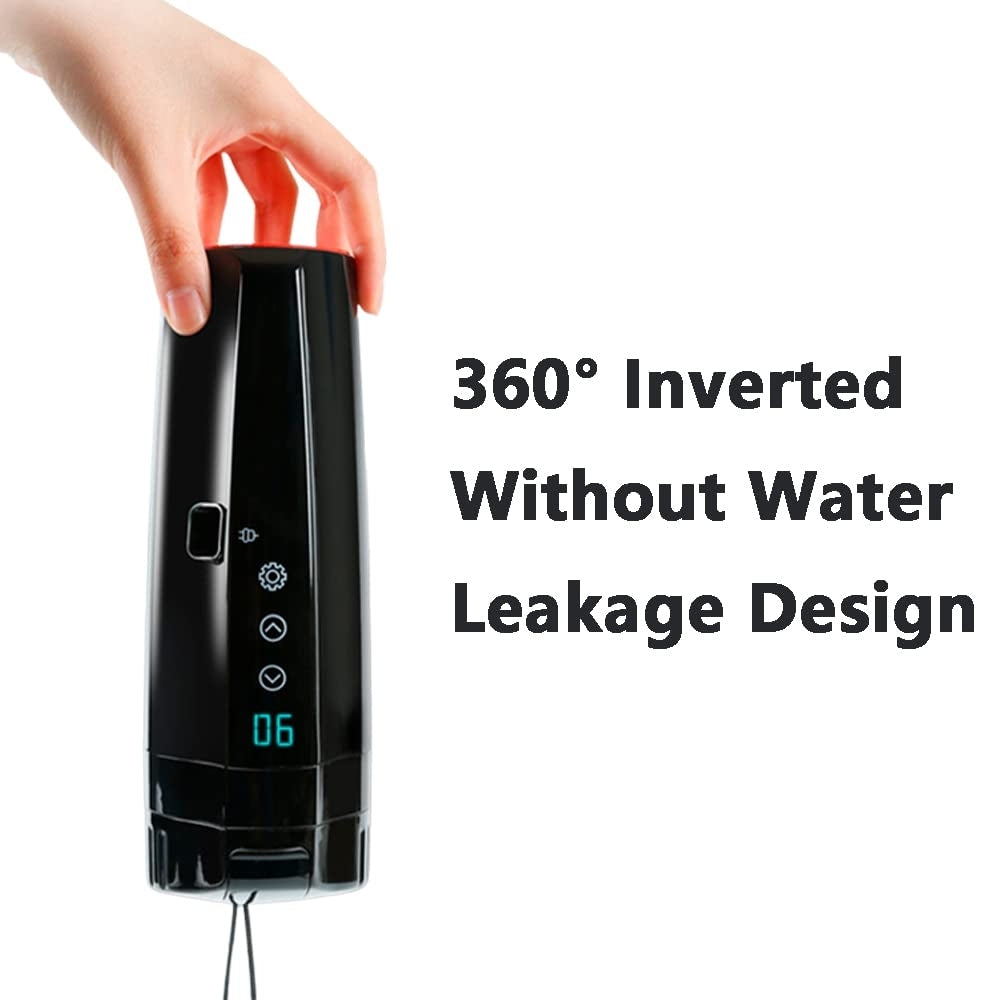 12V 400ml Portable Car Self-Heating Mug – Fast & Efficient Warmer with LCD Display