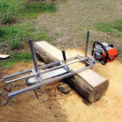 Compact Chainsaw Sawmill Attachment for 18-36 Logs - Pexav
