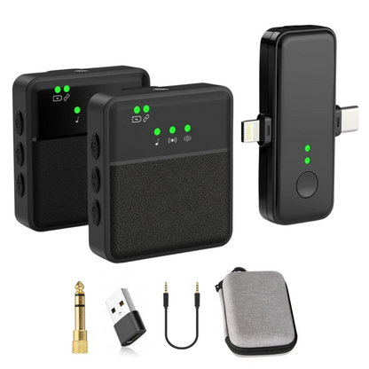 Compact Clip On Bluetooth Microphone