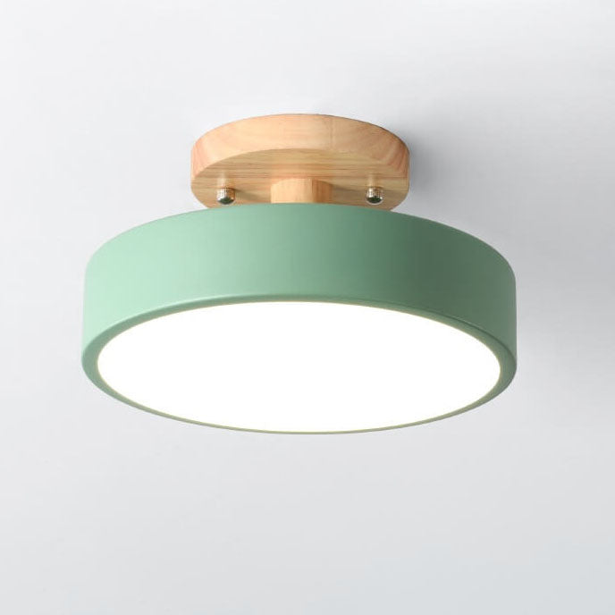 Simple Round LED Ceiling Light – Modern Flush Mount