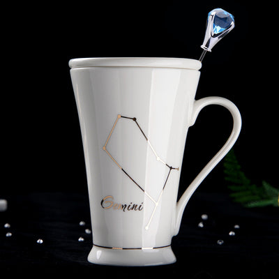 Personalized Zodiac Symbol Ceramic Coffee Mugs