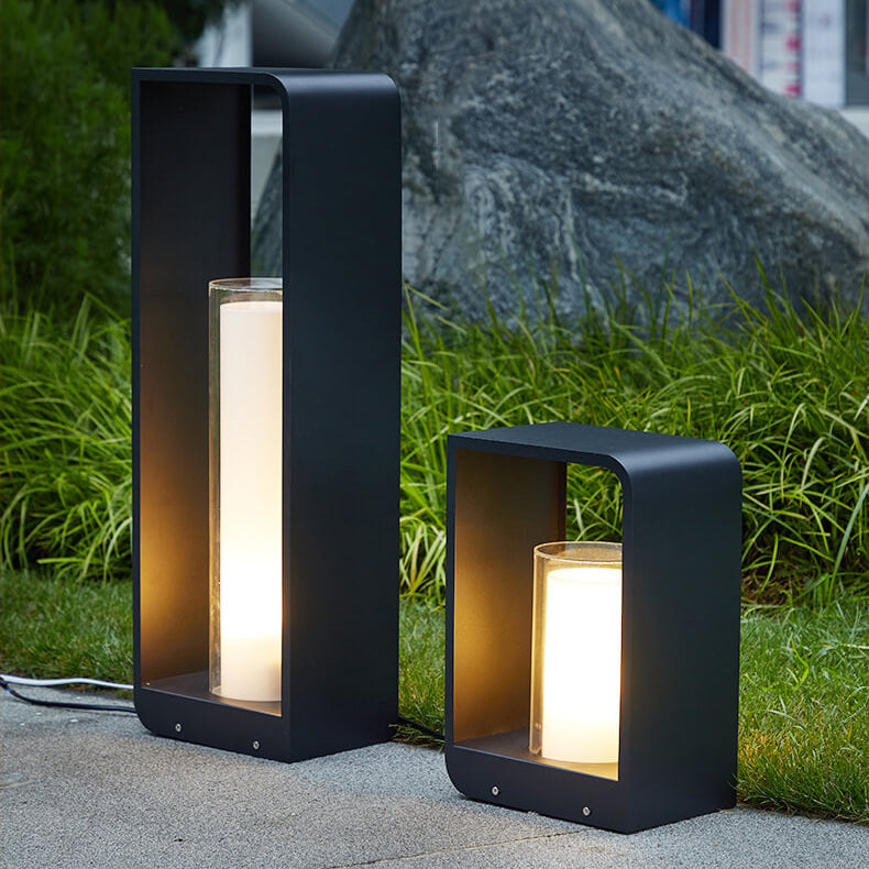 Bright Solar Powered Garden Path Light Fixture