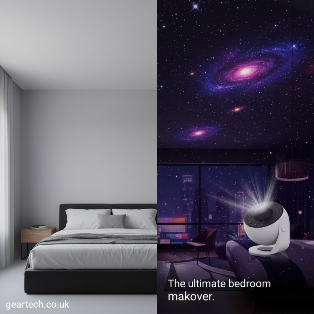 Cosmic Night Light Projector Lamp for Bedroom