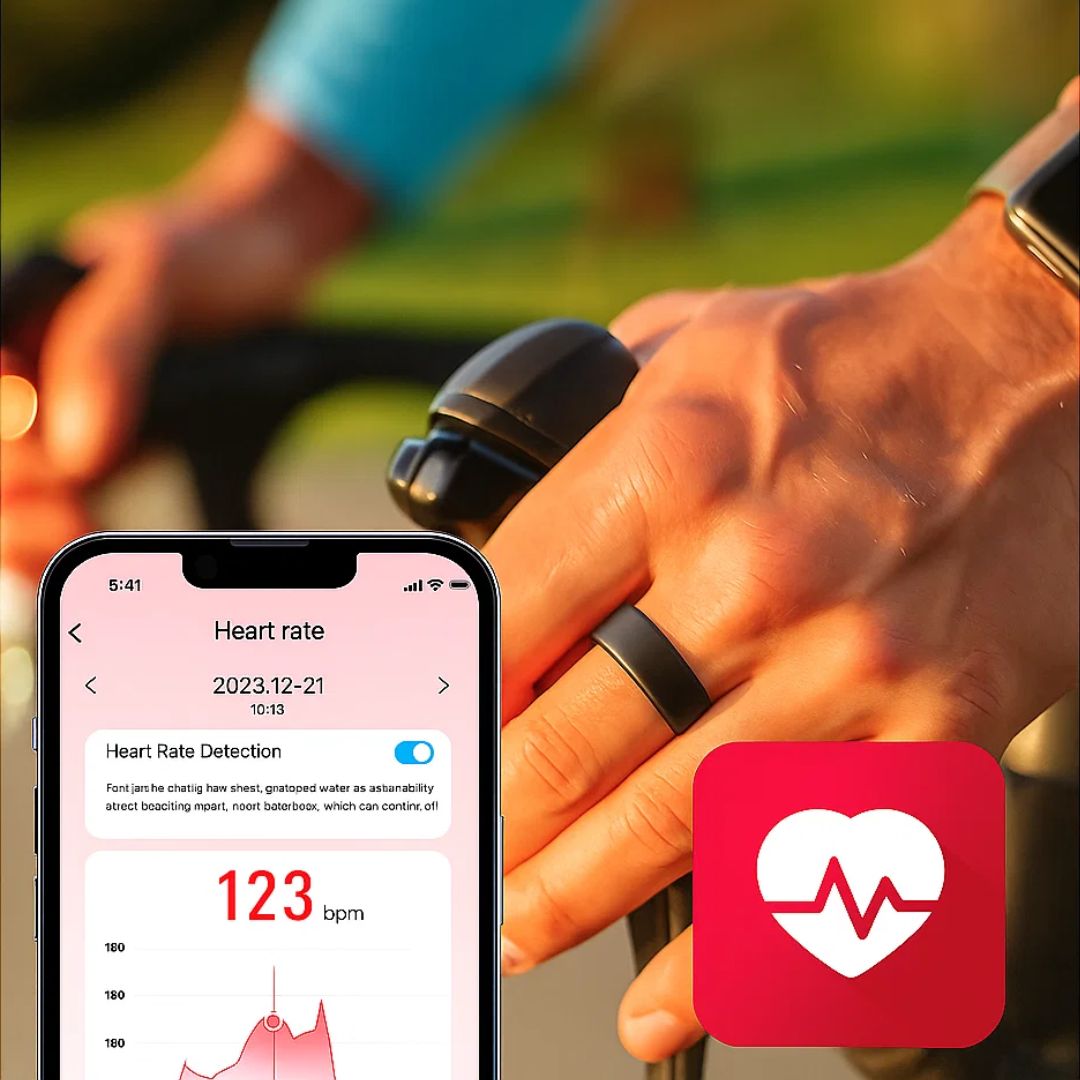 Waterproof Fitness Tracker Smart Ring