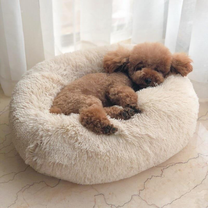 Comfortable Supportive Dog Donut Bed