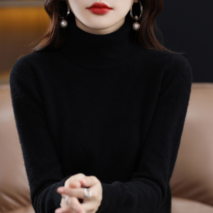 Soft Women's Cashmere Crew Neck Winter Sweater - Pexav