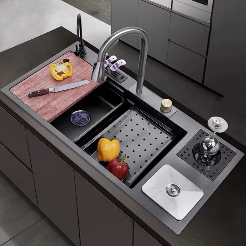 Advanced High Tech Extra Large Kitchen Sink Faucet - Pexav