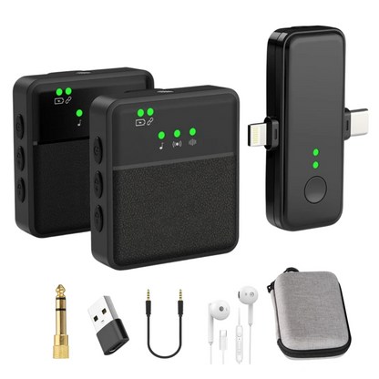 Compact Clip On Bluetooth Microphone