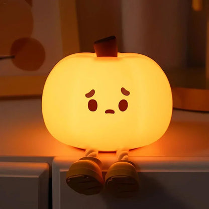 Fun Kids Nightlight - Colorful Soft Lamp with Rechargeable Battery