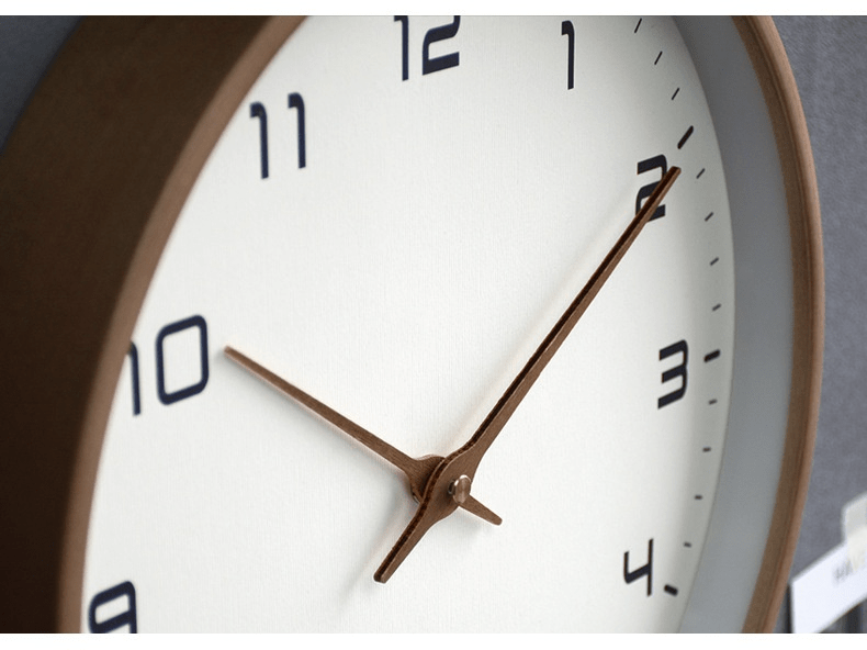 Rustic Wood Wall Clock