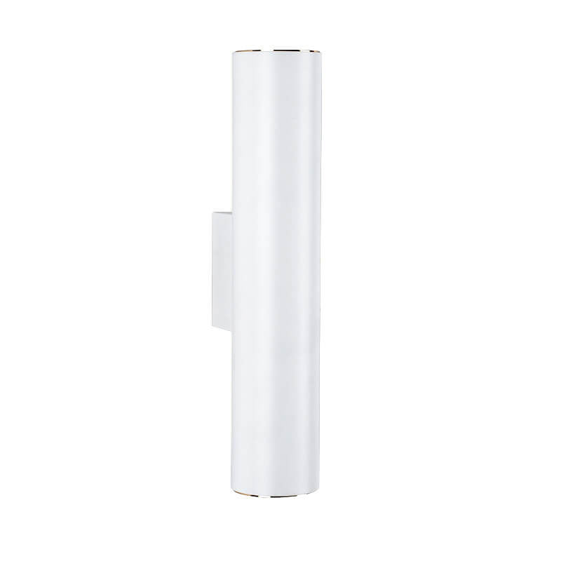 Silver Tube Dual Wall Light