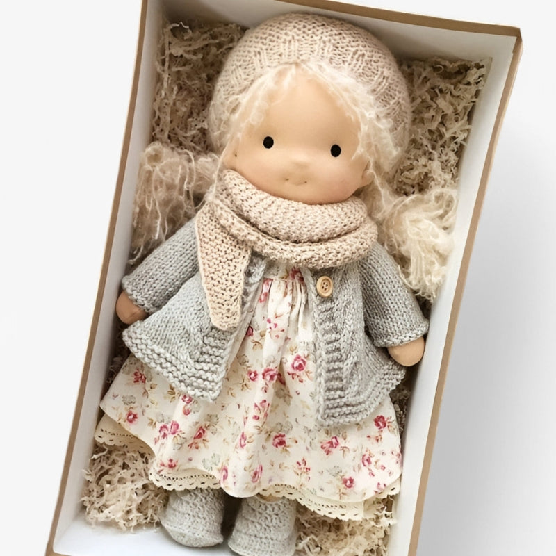 Artistic Handmade Doll for Creative Kids Play