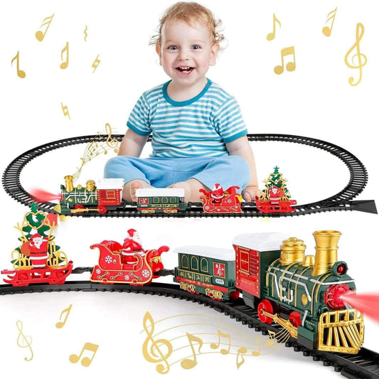 Ultimate Kids Toy Train Set with Lights and Sounds - Pexav