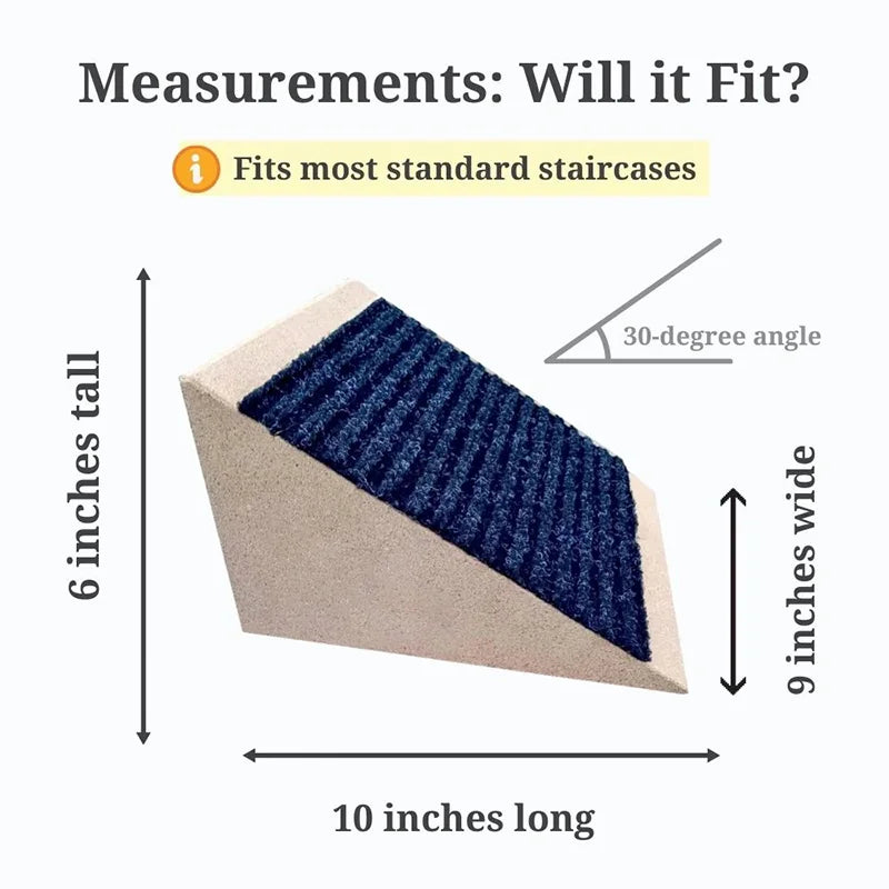 Easy Pet Stair Ramp | Portable & Durable Design