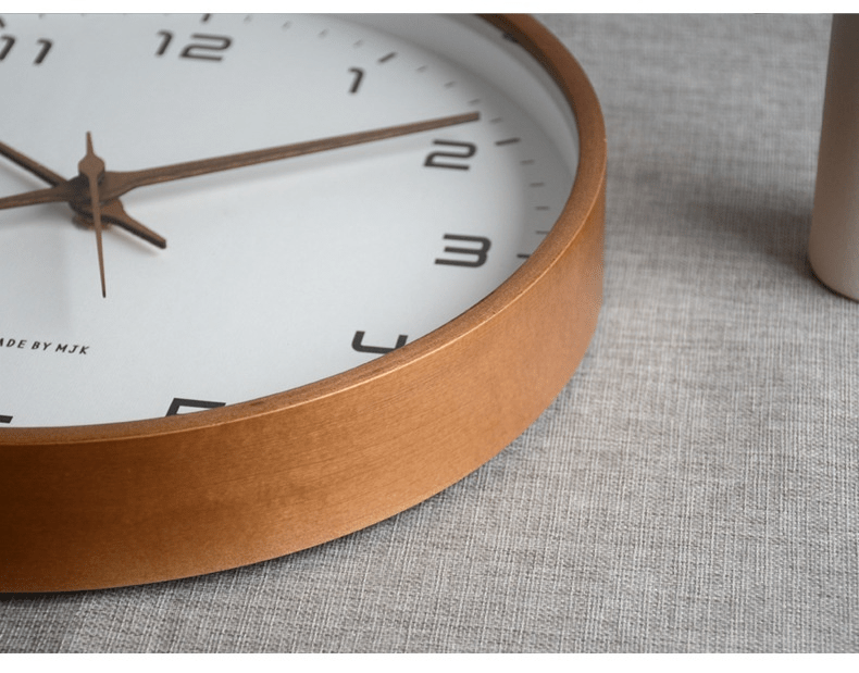Rustic Wood Wall Clock