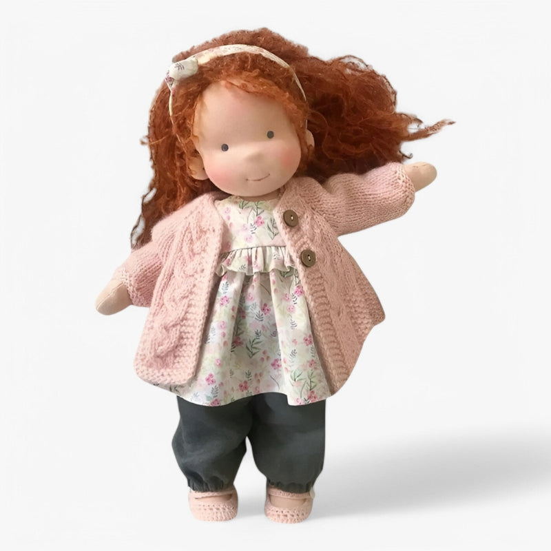 Artistic Handmade Doll for Creative Kids Play