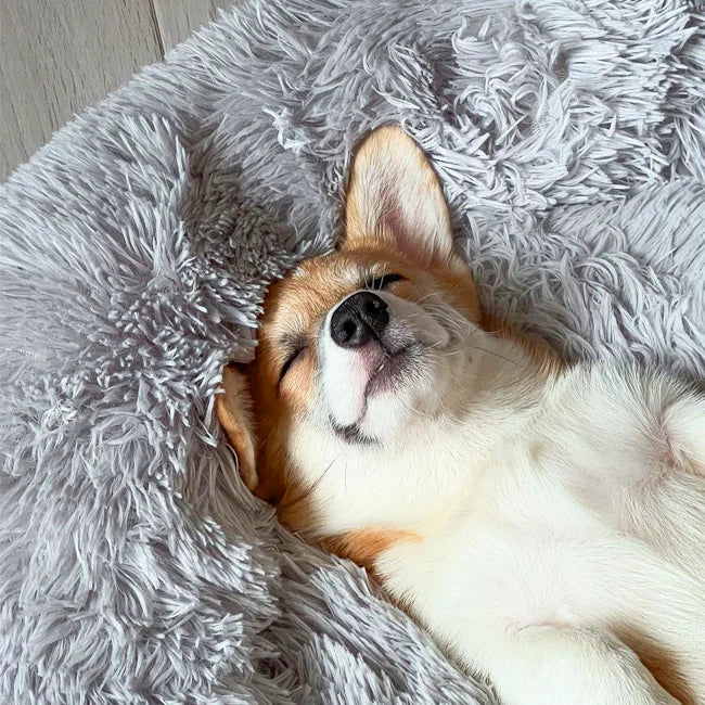Comfortable Supportive Dog Donut Bed