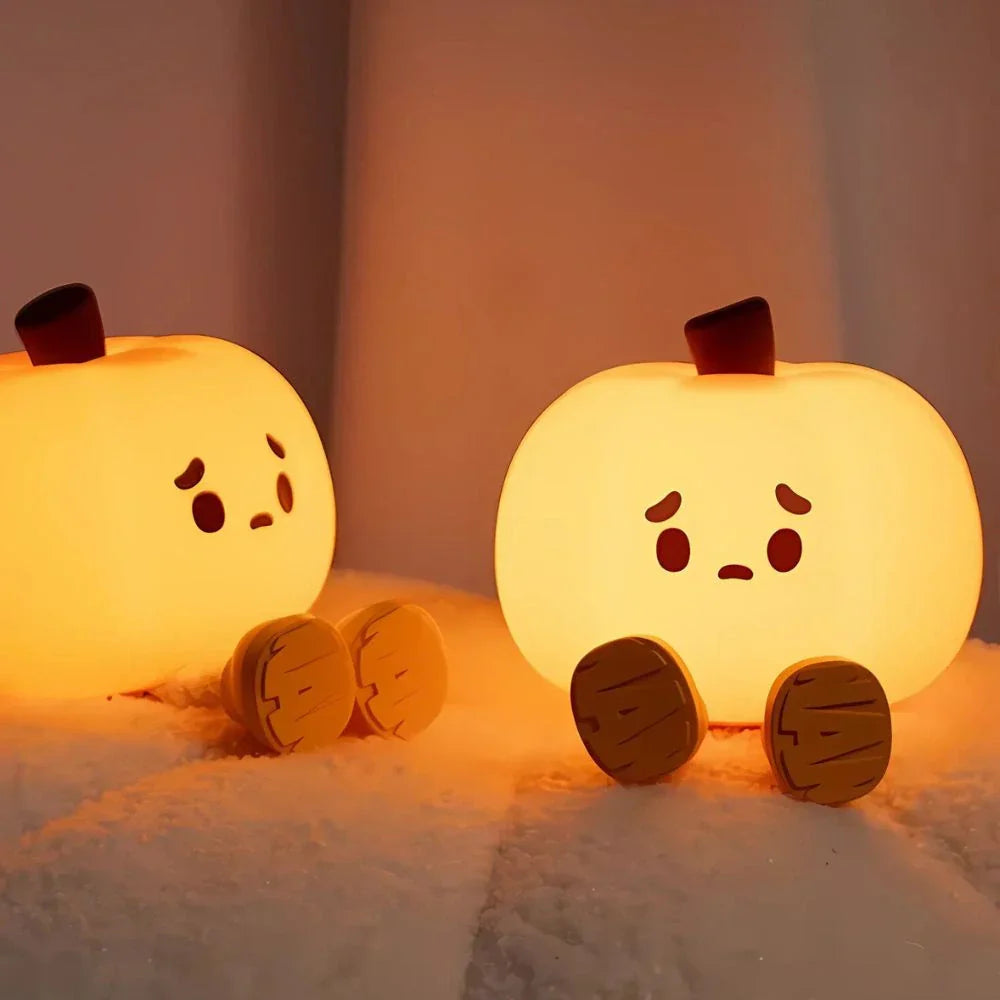 Fun Kids Nightlight - Colorful Soft Lamp with Rechargeable Battery