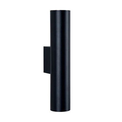 Silver Tube Dual Wall Light