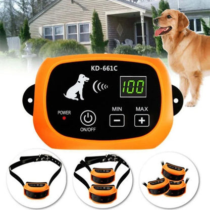 Easy Pet Containment System With Remote Collar