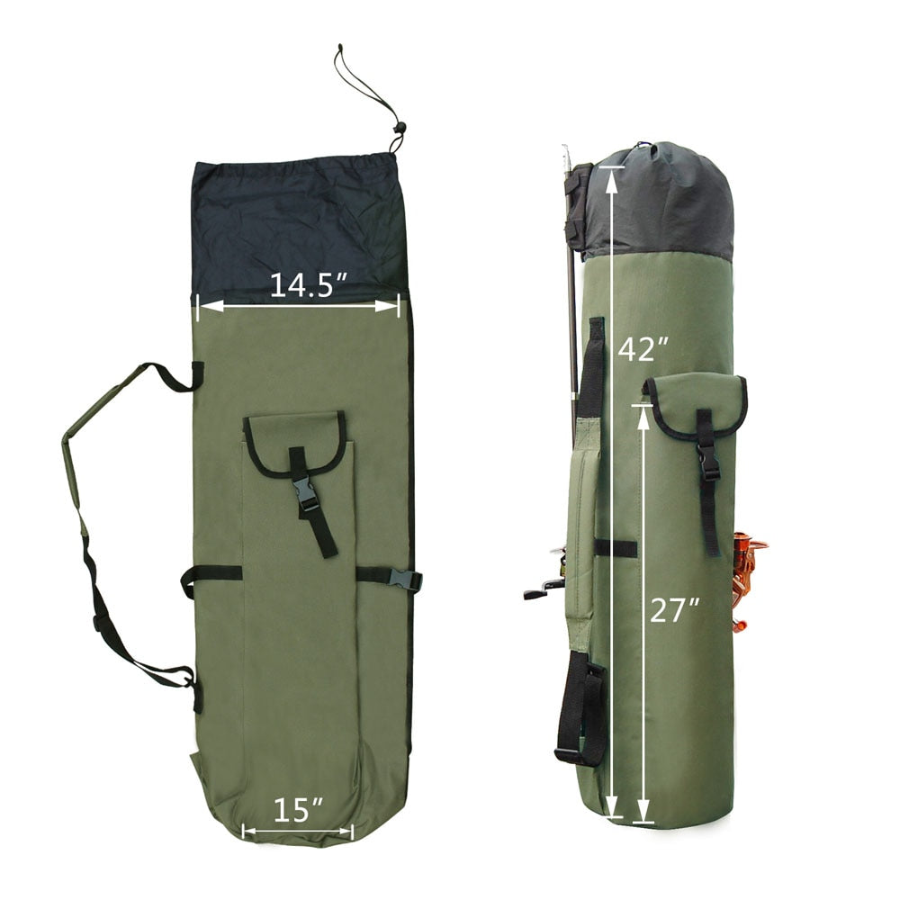 Compact Fishing Gear Travel Case