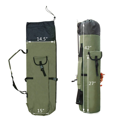 Compact Fishing Gear Travel Case