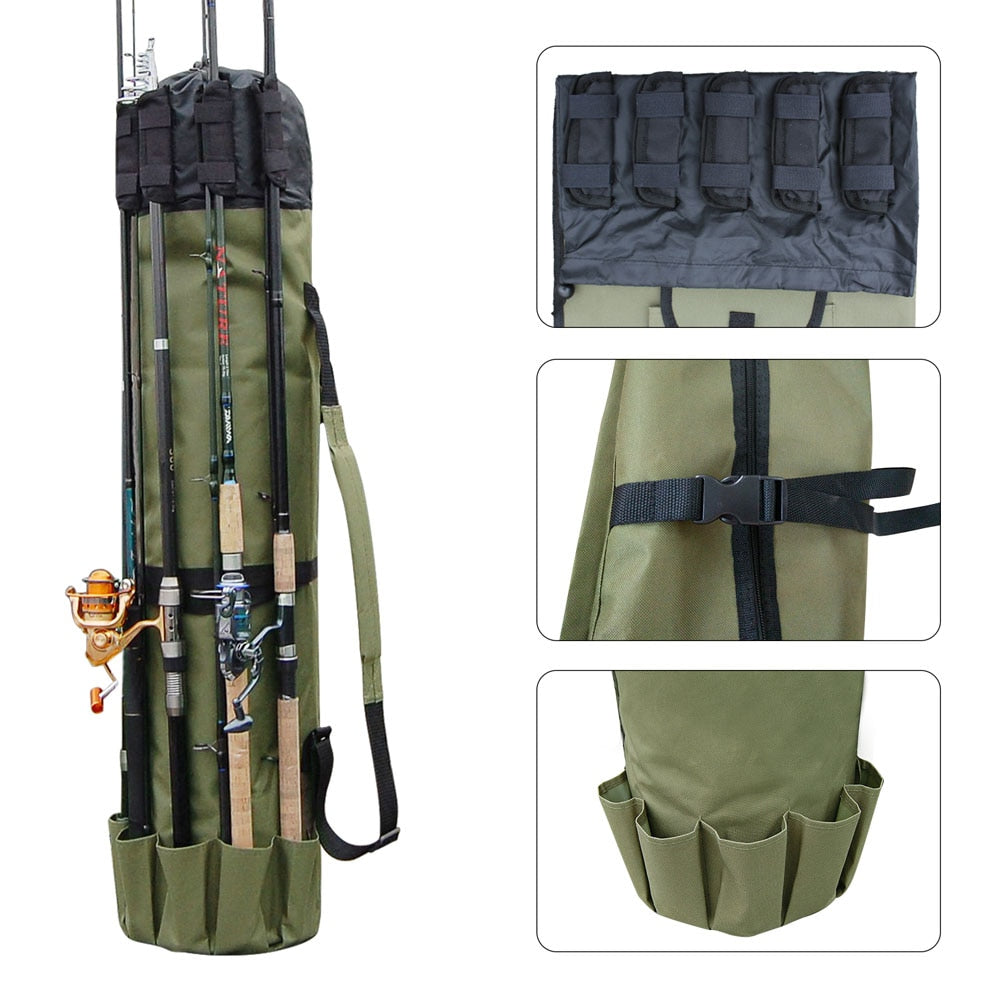 Compact Fishing Gear Travel Case