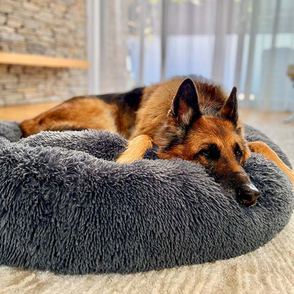 Comfortable Supportive Dog Donut Bed