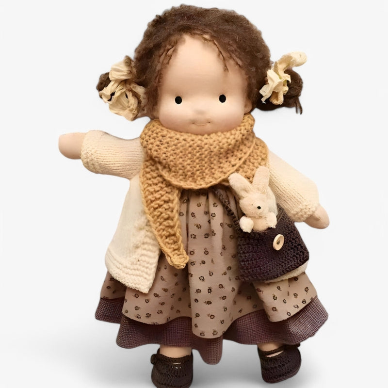Artistic Handmade Doll for Creative Kids Play