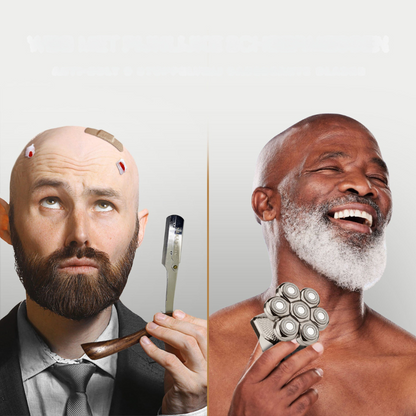 Close Shave Pro - Electric Head Razor with Bonus Blade
