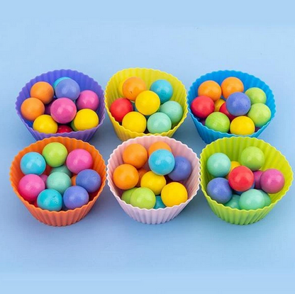 Wooden Educational Bead Sorting Toy