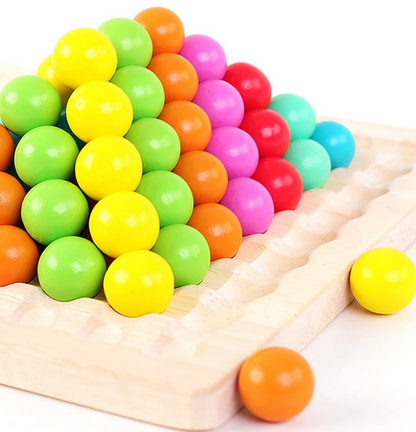Wooden Educational Bead Sorting Toy